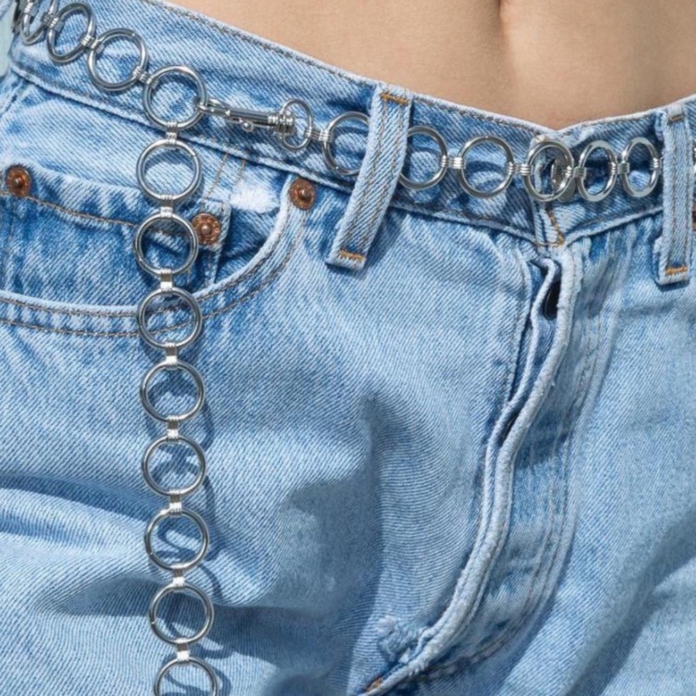 ✨3/$20✨Brandy Melville Silver Chain Belt